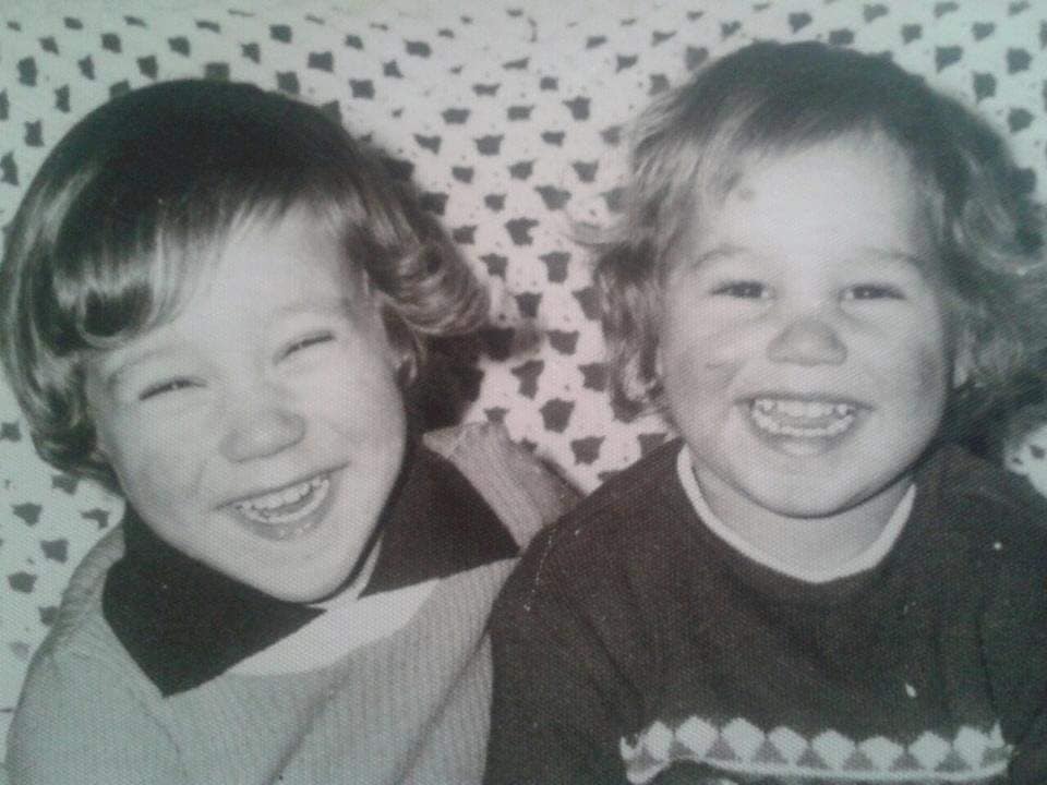 Me and my Brother in the 70's